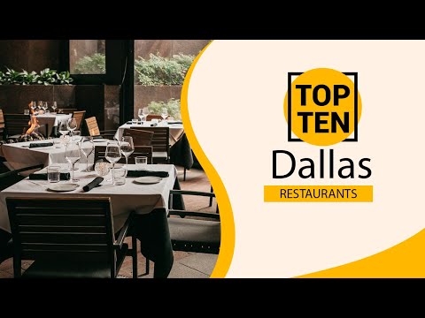 วีดีโอ: ร้านอาหารที่ดีที่สุดในดัลลาส