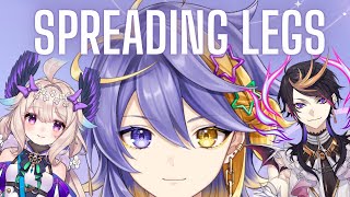 Shu, Aster and Enna talks about spreading legs [💫aster arcadia]