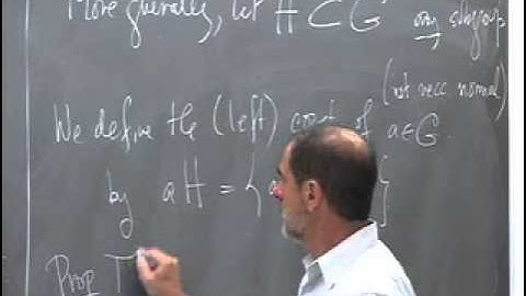 Lec 5 | Abstract Algebra