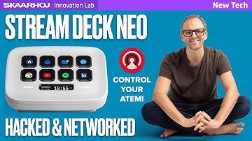 Stream Deck Neo Hacked, Networked and controlling your ATEM switcher with SKAARHOJ Blue Pill!