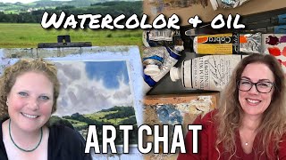 Oil Painting vs Watercolor Painting - How to Choose the Right Painting Medium for You