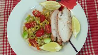 Ostatak Mesa Od Juče Sa Bulm- Lfttover Lunch With Bulgur