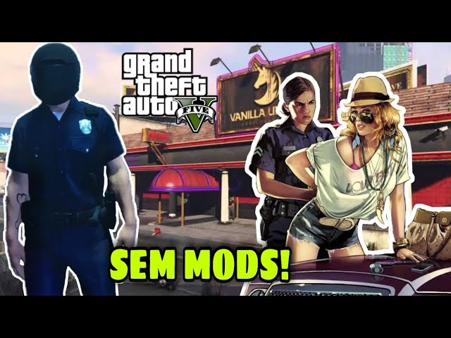 COMO SER POLICIAL NO GTA V XBOX ONE/PS4/XBOX 360/PS3 (SEM MODS) 