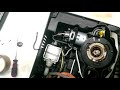 how to disassemble and clean the coffee dispenser of saeco minuto