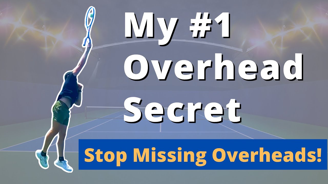 Tennis Overhead Tips (Improve Your Confidence!) YouTube
