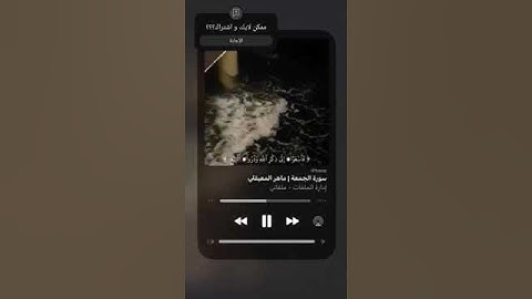 سورة الجمعة |ماهر المعيقلي🤍🤍 #اكسبلور #لايك #ترند #اكسبلورر #تيك_توك #راحة_نفسية