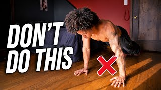 Can’t Do Push-Ups? You’re Making This Mistake