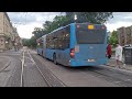 Trams Zagreb 3739 - ZET MERCEDES bus line 623 Zagreb Glavni kolodvor.HR