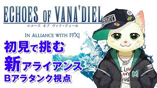 【FF14】エコーズオブヴァナディール　初見＆下限　Bアラ　タンク視点【Vtuber/猫草ミント】