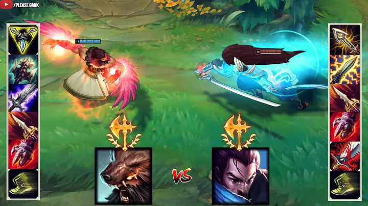 UDYR vs YASUO FULL BUILD FIGHTS | 18 LEVEL | 1v1 & League of Legends