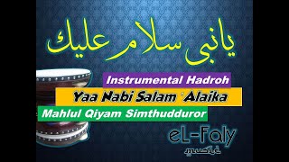 Yaa Nabi Salaam 'alaika (Mahlul Qiyam maulid habsyi) karaoke hadroh nada Cewek