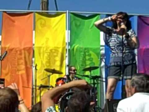 Tiffany performing at Santa Barbara Pride 7/11/09