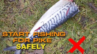 Start Fishing Safely for PIKE| Ready Tied Pike Traces | Alfie Russell