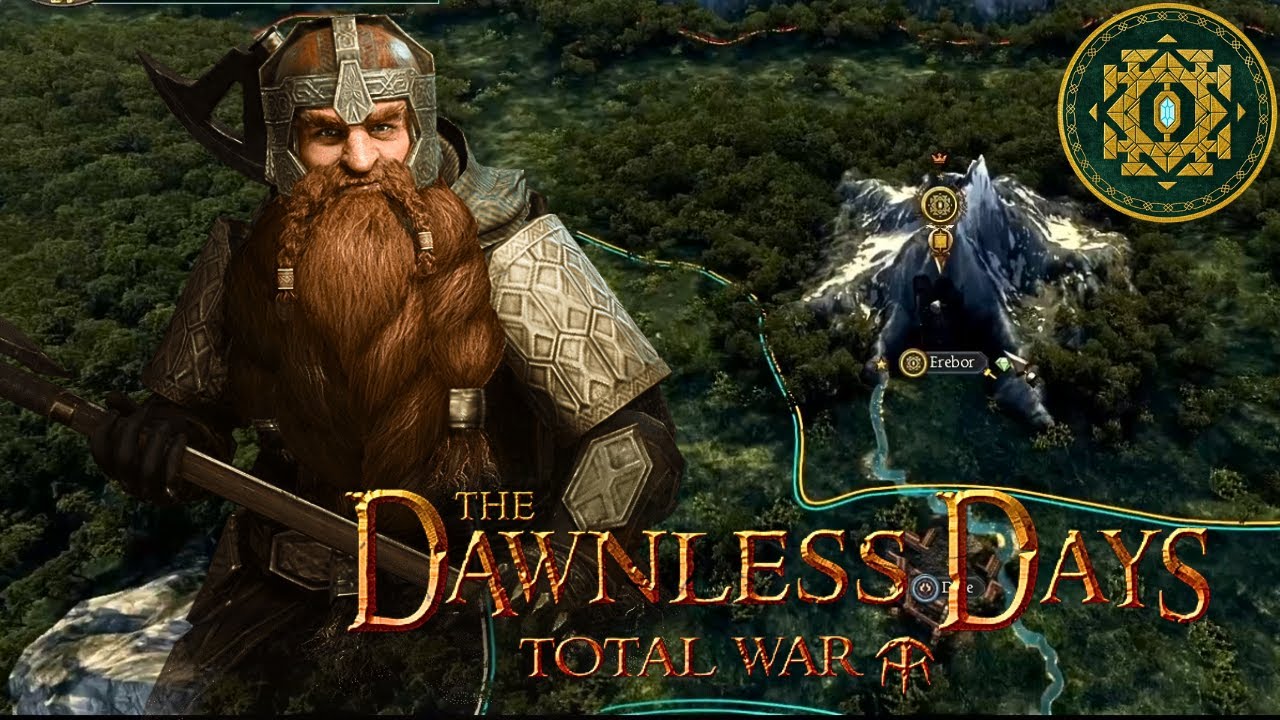 Эребор, Одинокая Гора (Кампания гномов) - Total War: Беззаботные Дни - Часть 1
