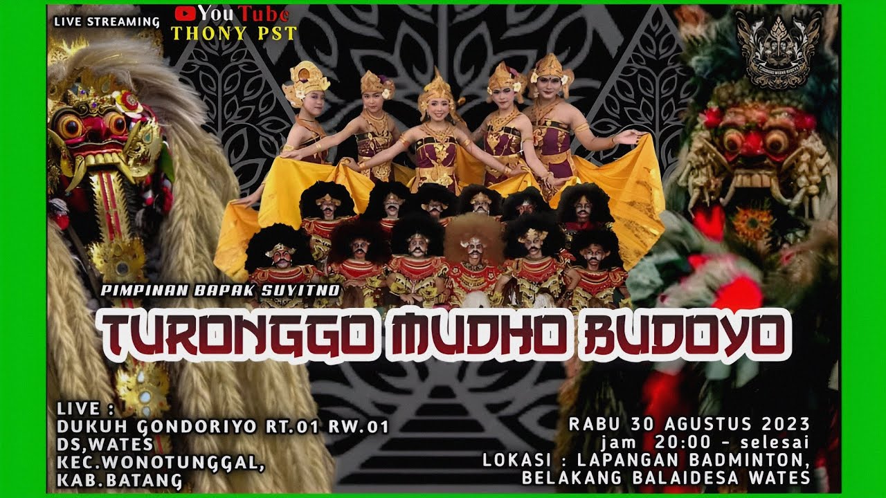 🔴 PENTAS SENI KUDO KEPANG & SINGO BARONG - TURONGGO MUDHO BUDOYO - LIVE WATES WONOTUNGGAL BATANG