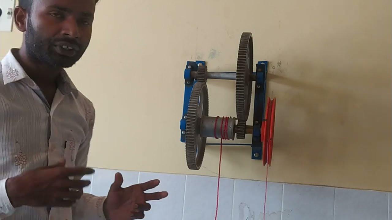 Engineering Mechanics Laboratory Double Purchase Winch Crab Laboratory