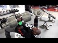 Flat Bench & Dumbbell Bench Heavy Volume Training