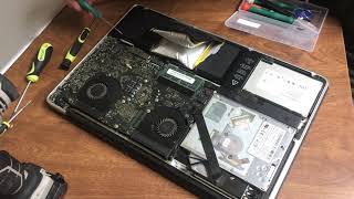 Apple Macbook Pro battery exploded trackpad-How to fix