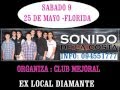 BAILE 25 DE MAYO sabado 9 de nov. SONIDO DE LA COSTA EN VIVO