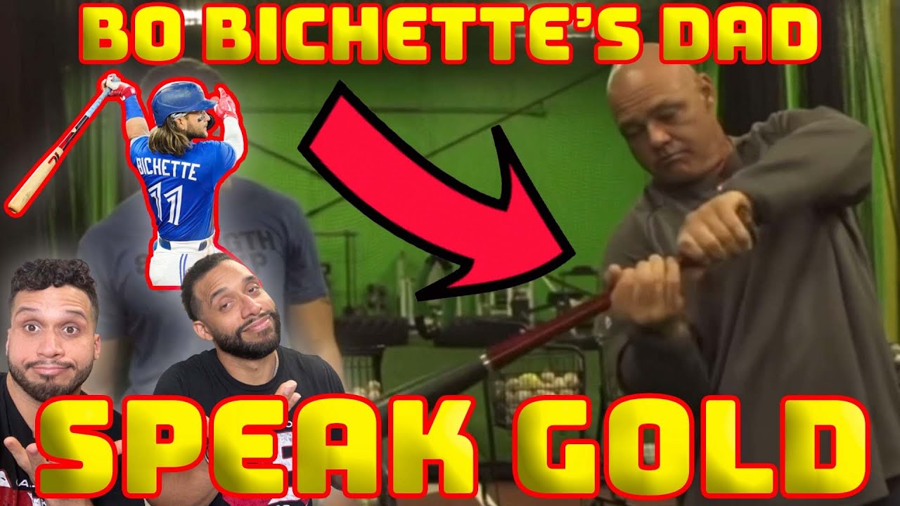 BO BICHETTE'S DAD KNOWS HITTING MECHANIC BETTER THAN A LOT OF EX PRO