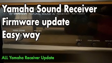 Firmware Update for All Yamaha Sound Receiver Models - EASY WAY