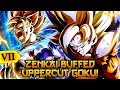 HIS UPPERCUT WILL PIERCE THE HEAVENS! ZENKAI + CRIT BUFFED UPPERCUT GOKU! | Dragon Ball Legends PvP