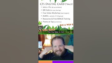 Add your QR Code to your Digital #Business Card for SHARING! #entrepreneur #marketing