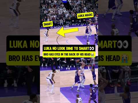 Luka has eyes in the back of his HEAD😭