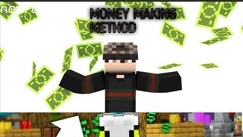 Money Trick In Skyblock... Minecraft Server.  hypixel