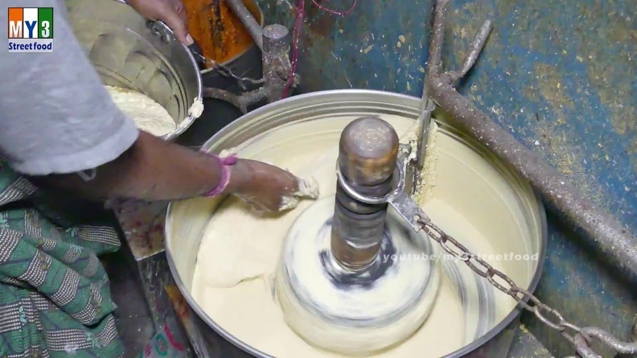 MAKING OF Fride Gram | Bengal Gram Dal Chutney  | Putnala Pappu Chutney street food | STREET FOOD