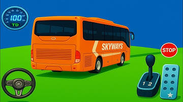 Crazy Bus Mega Ramp Impossible Racing - Bus Stunts Impossible Tracks - Android GamePlay