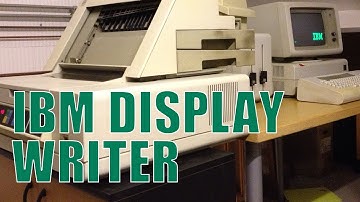 #006 - IBM 6580 Displaywriter with HUGE daisy wheel printer (1980) - dc4.nl