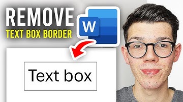 How To Remove Text Box Border Outline In Word - Full Guide