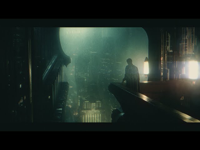PURE Atmospheric Cyberpunk Ambient - DEEPLY Relaxing Blade Runner Music Vibes class=