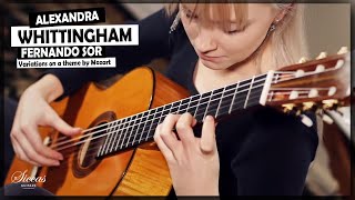 Alexandra Whittingham plays Variations on a Theme by Mozart by Fernando Sor | SiccasGuitars
