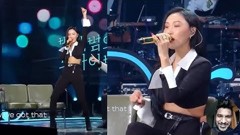 Hwasa Singing BTS Jimin and Taeyang