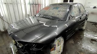 REPAINT PROTON WIRA/CHANGE COLOR/CLEARCOAT