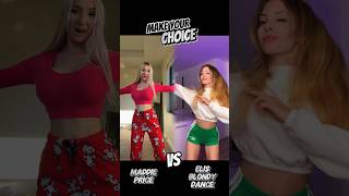 Maddie Price and Elis doing popular dance trend. #2025 #duet #foryou #dancetrends #girls #trend #fyp