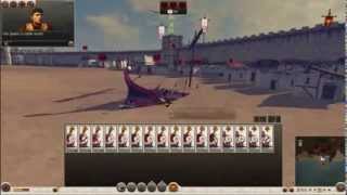 Rome II Total War 2  ~ Sailing on Sand 2 ~ Funny BUG