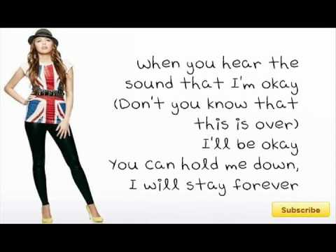 Take Me Along by Miley Cyrus Lyrics on screen