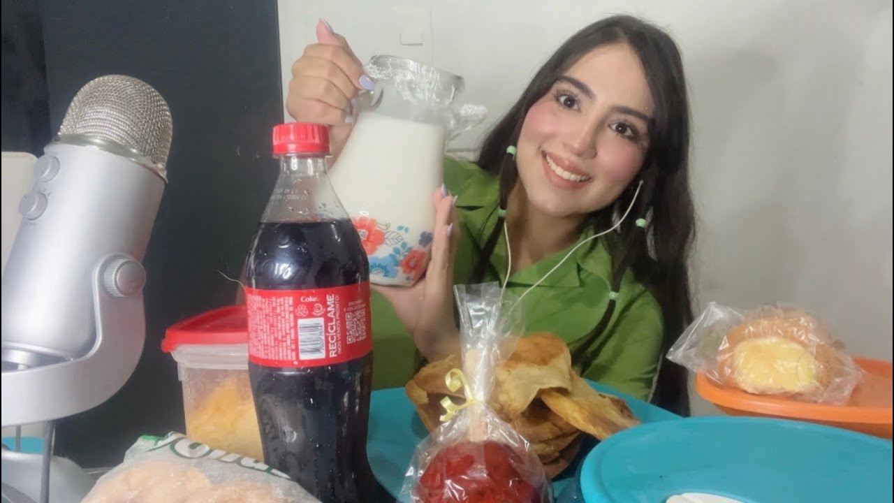 ASMR comiendo tostaditas y otras cosas | MUKBANG