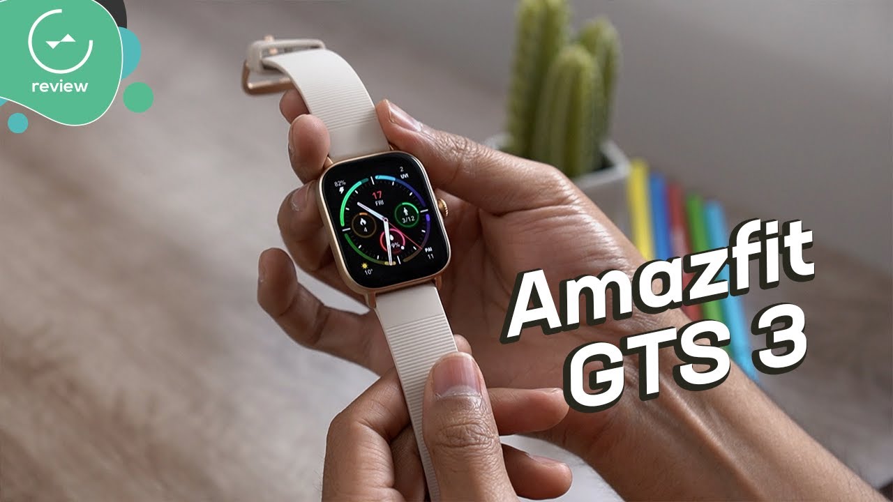 Test Amazfit GTS3 : Une smartwatch agréable mais en manque d'autonomie