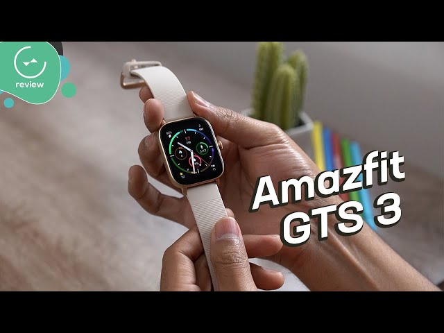 Amazfit GTS 3, renovado smartwach con el diseño más atractivo