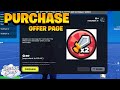 How to open IN-ISLAND TRANSACTION OFFER page in Fortnite Creative (UEFN)
