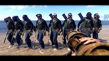 they tried to ONLINE RAID my CAVE with a 10-MAN ZERG...