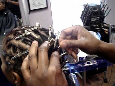 J. James: How to do a Loc Touch Up 1 - Tutorial - YouTube