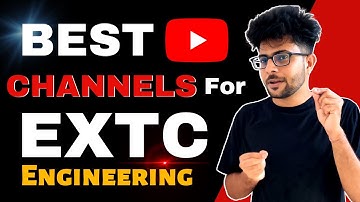 Best Youtube Channel for EXTC | Electronics and Telecommunication Engineering [ Subject wise ] 👨‍🔧🔥