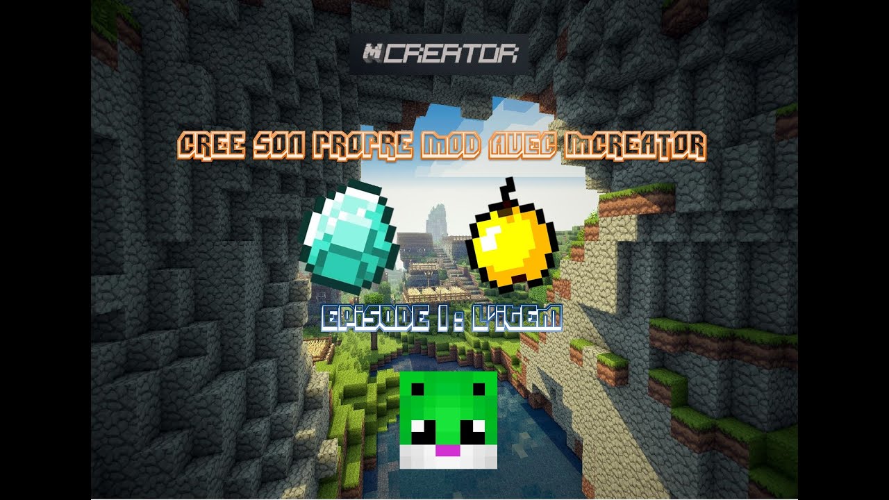 Cree Son Propre Mod Avec MCreator EP1 : Cree L'item - YouTube