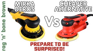 A Cheaper Mirka DEROS Random Orbital Sander?  Let's Compare!