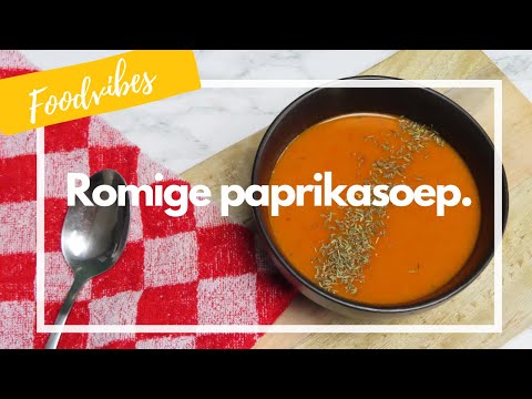 Video: Hoe Maak Je Paprikasoep